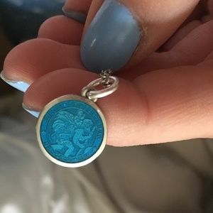 St. Christopher medal necklace